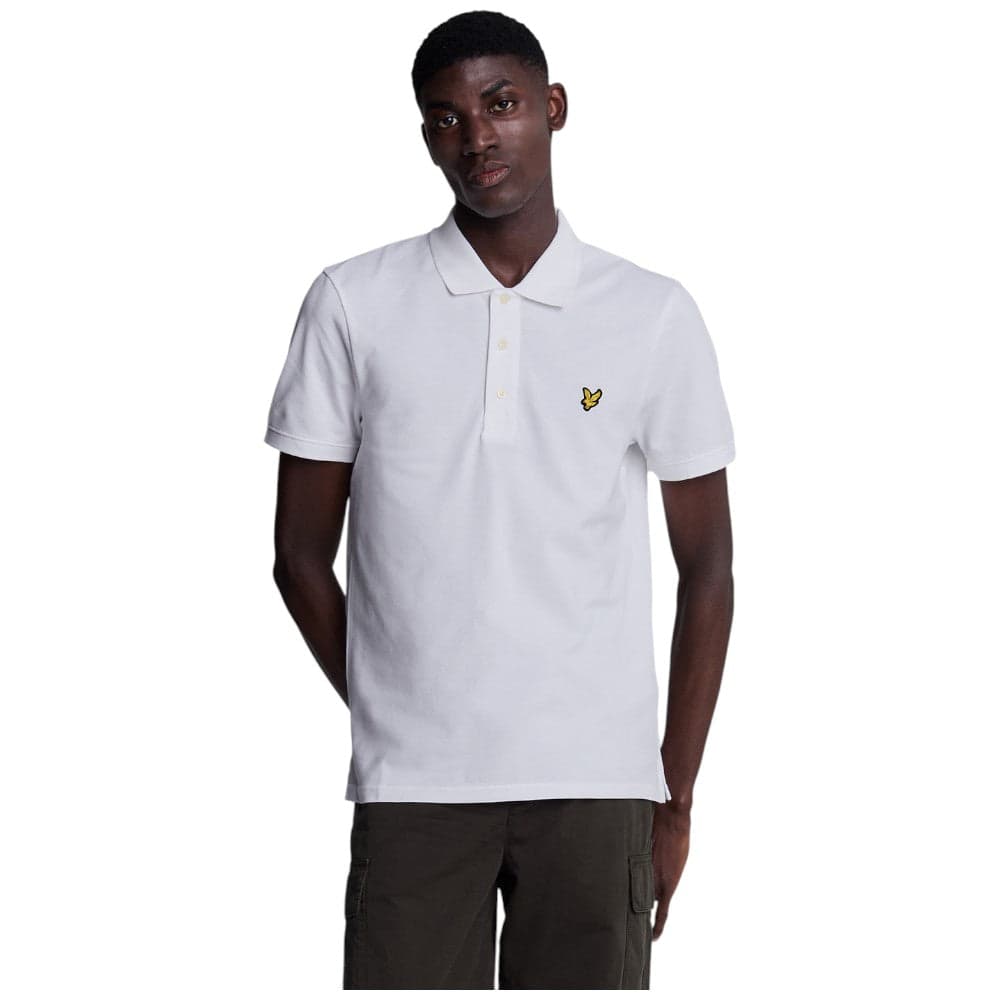 Lyle & Scott maglietta polo bianca SP400VOG - 4