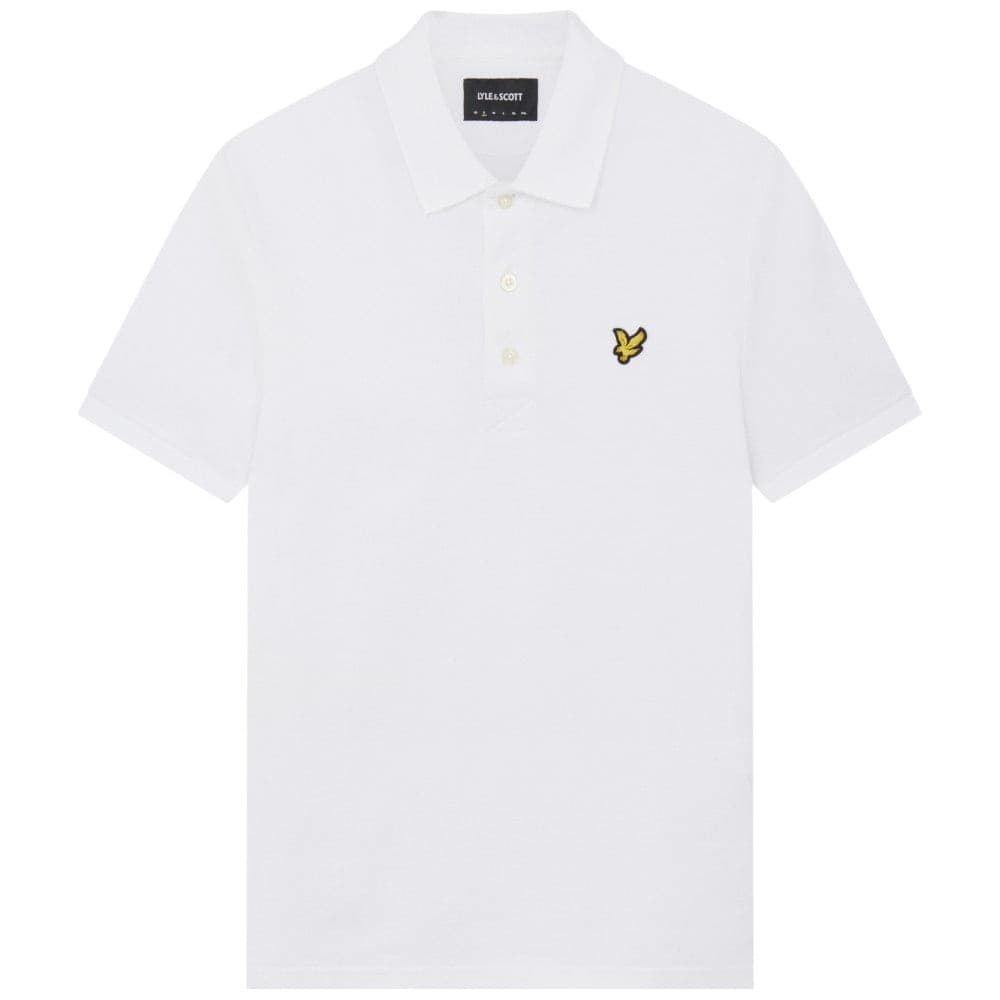 Lyle & Scott maglietta polo bianca SP400VOG - 3