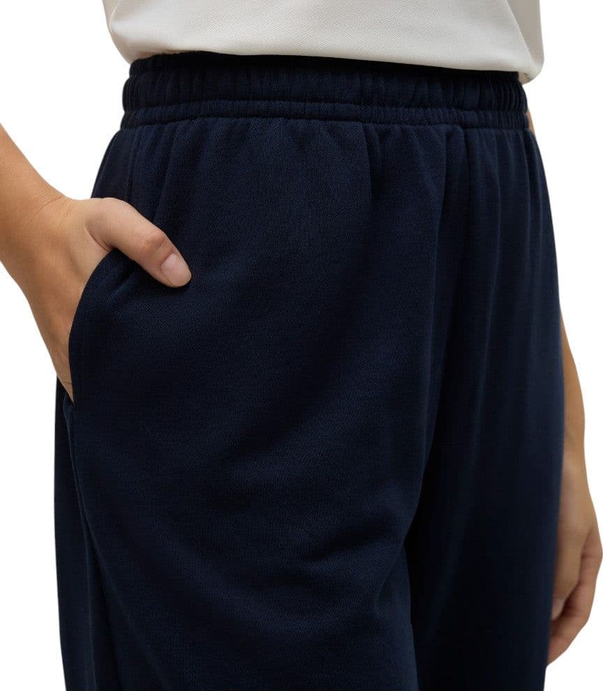 Vero Moda Pantaloni Felpa Blu Ronja con Tasche e Elastico - 3
