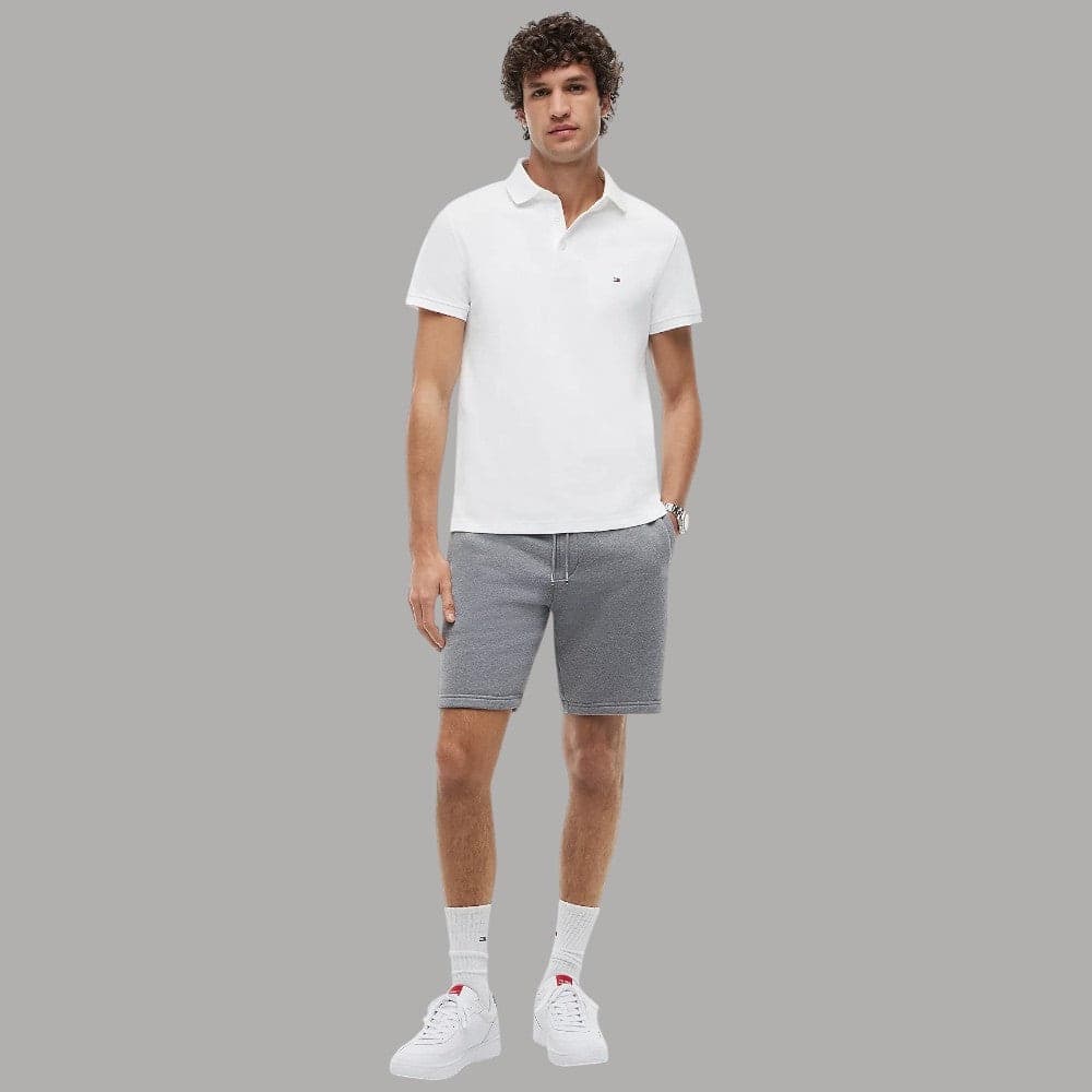 Tommy Hilfiger Polo Uomo Slim Fit Biologico Flex Bianca - 4