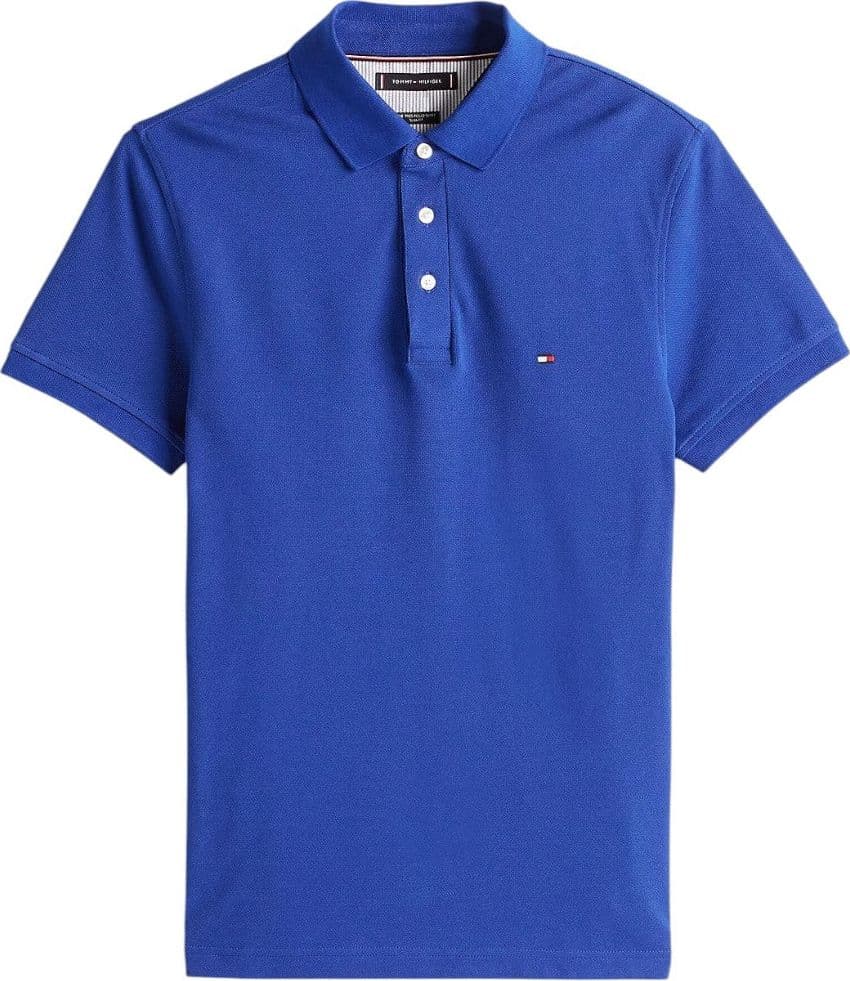 Tommy Hilfiger maglietta polo blu royal TH 1985 MW0MW17771D03 - 1