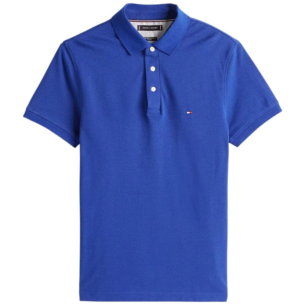 Tommy Hilfiger maglietta polo blu royal TH 1985 MW0MW17771D03 - 6