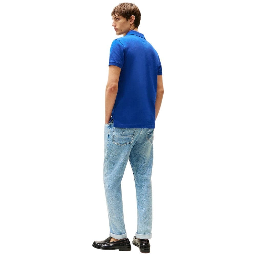 Tommy Hilfiger maglietta polo blu royal TH 1985 MW0MW17771D03 - 5