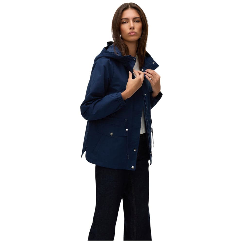 Vero Moda giacca blu parka corto primaverile PaisleY 10301577 - 7