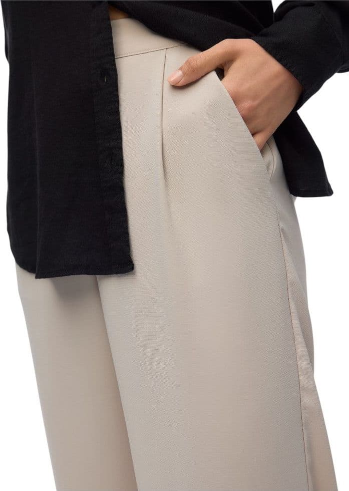 Vero Moda pantaloni coulotte beige Coco 10289453 - 3
