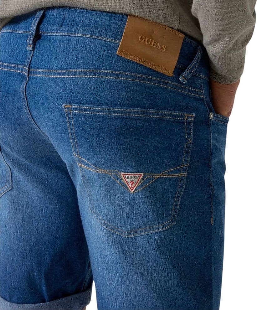 Guess pantaloncino in denim Sonny short M5GD01 D5MZ2 R1FW - 3