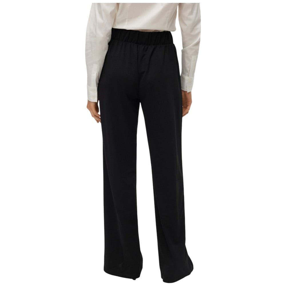 Vero Moda pantaloni neri wide pant Liva 10294485 - 4