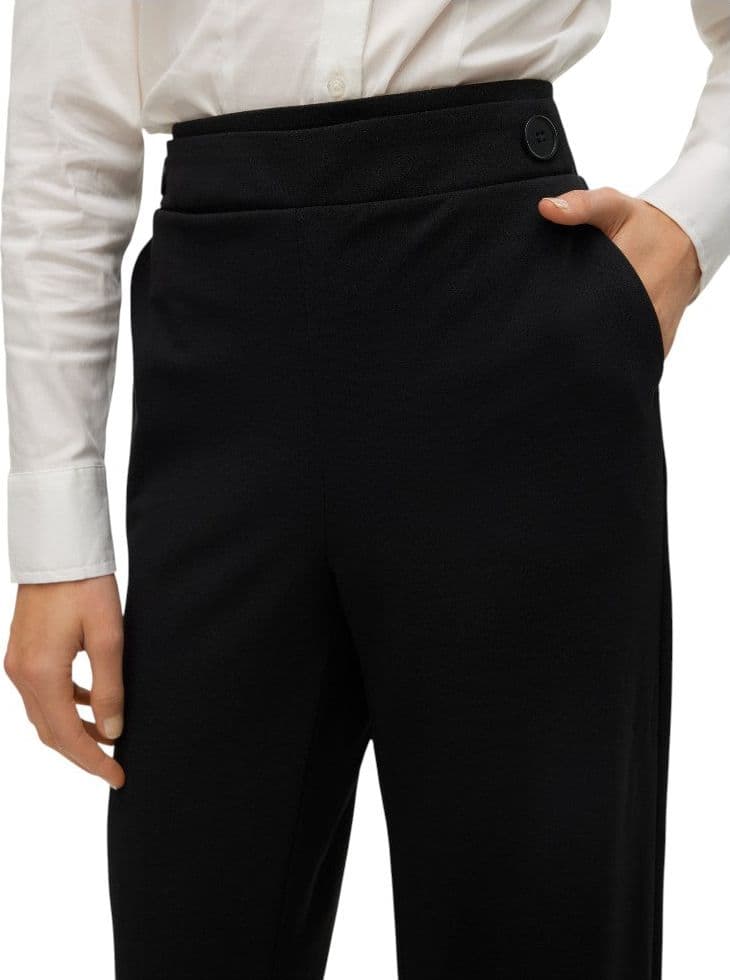 Vero Moda pantaloni neri wide pant Liva 10294485 - 5