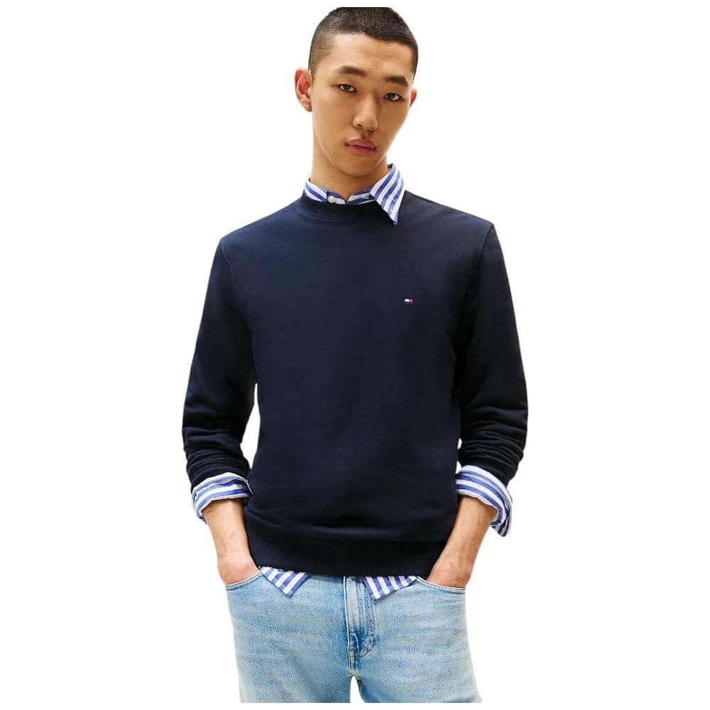 Tommy Hilfiger felpa blu MW0MW37237DW5 - 2