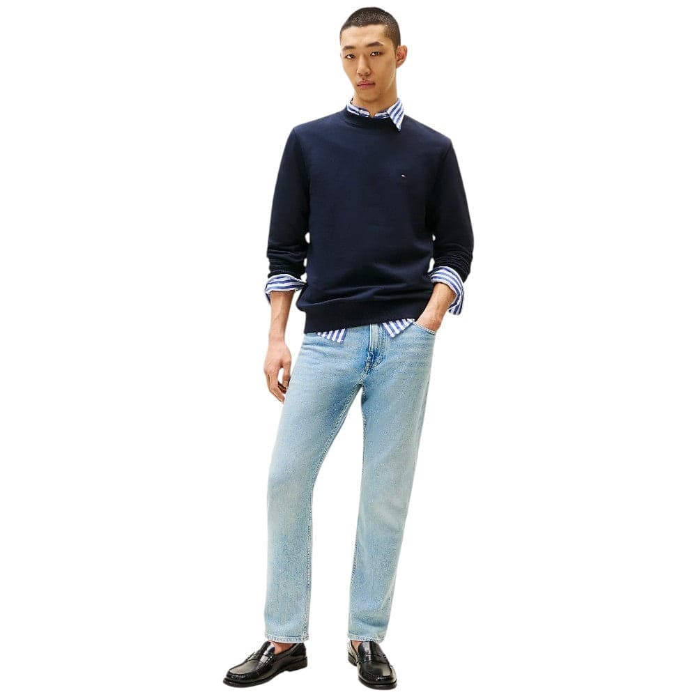 Tommy Hilfiger felpa blu MW0MW37237DW5 - 4