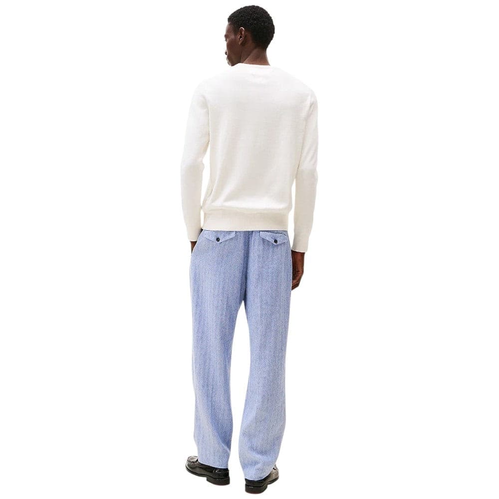 Tommy Hilfiger Pullover Avorio Cotone - Maglioncino Regular Fit - 5