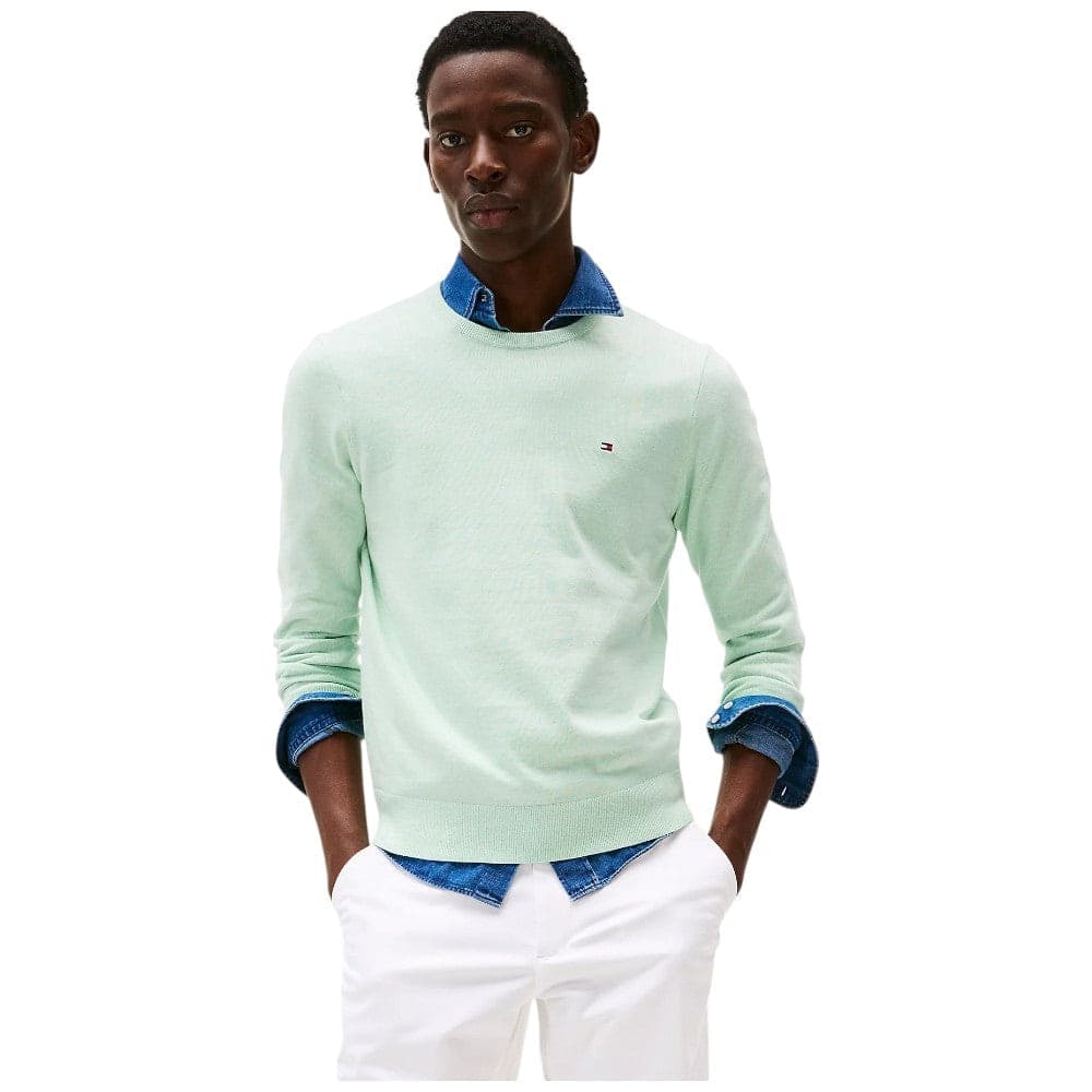 Tommy Hilfiger maglioncino verde menta MW0MW39999MRE - 2