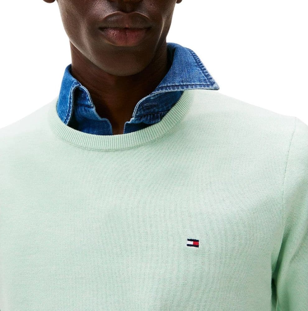 Tommy Hilfiger maglioncino verde menta MW0MW39999MRE - 3