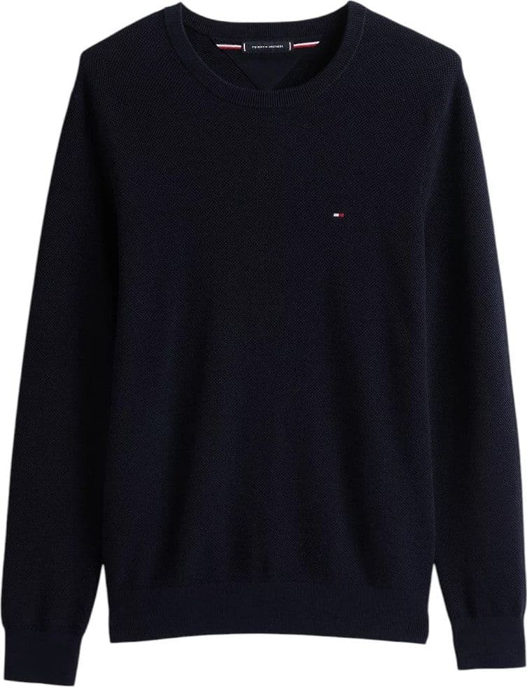 Tommy Hilfiger maglioncino blu strutturato MW0MW36347DW5 - 1