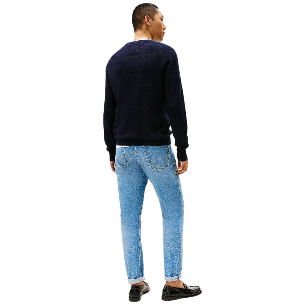 Tommy Hilfiger maglioncino blu strutturato MW0MW36347DW5 - 5