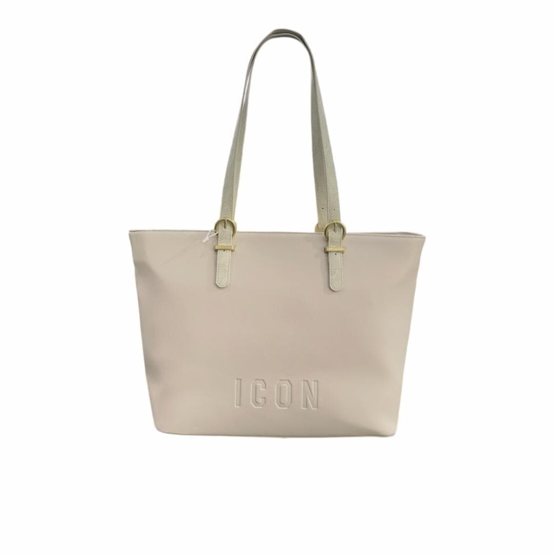 ICBS03A02 BORSE SHOPPING ICON Avorio 0000000562 - 7