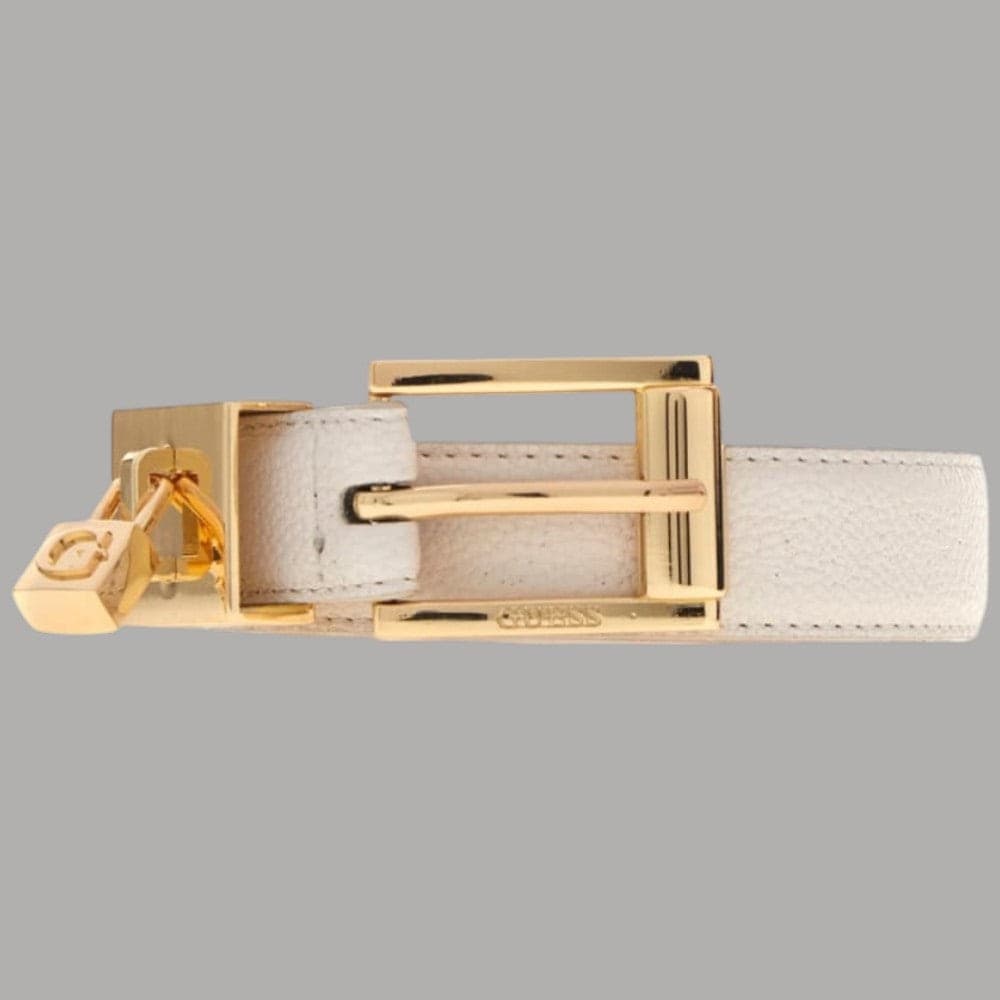 Guess Cintura Donna Noelle in Similpelle con Logo Triangolo - 4
