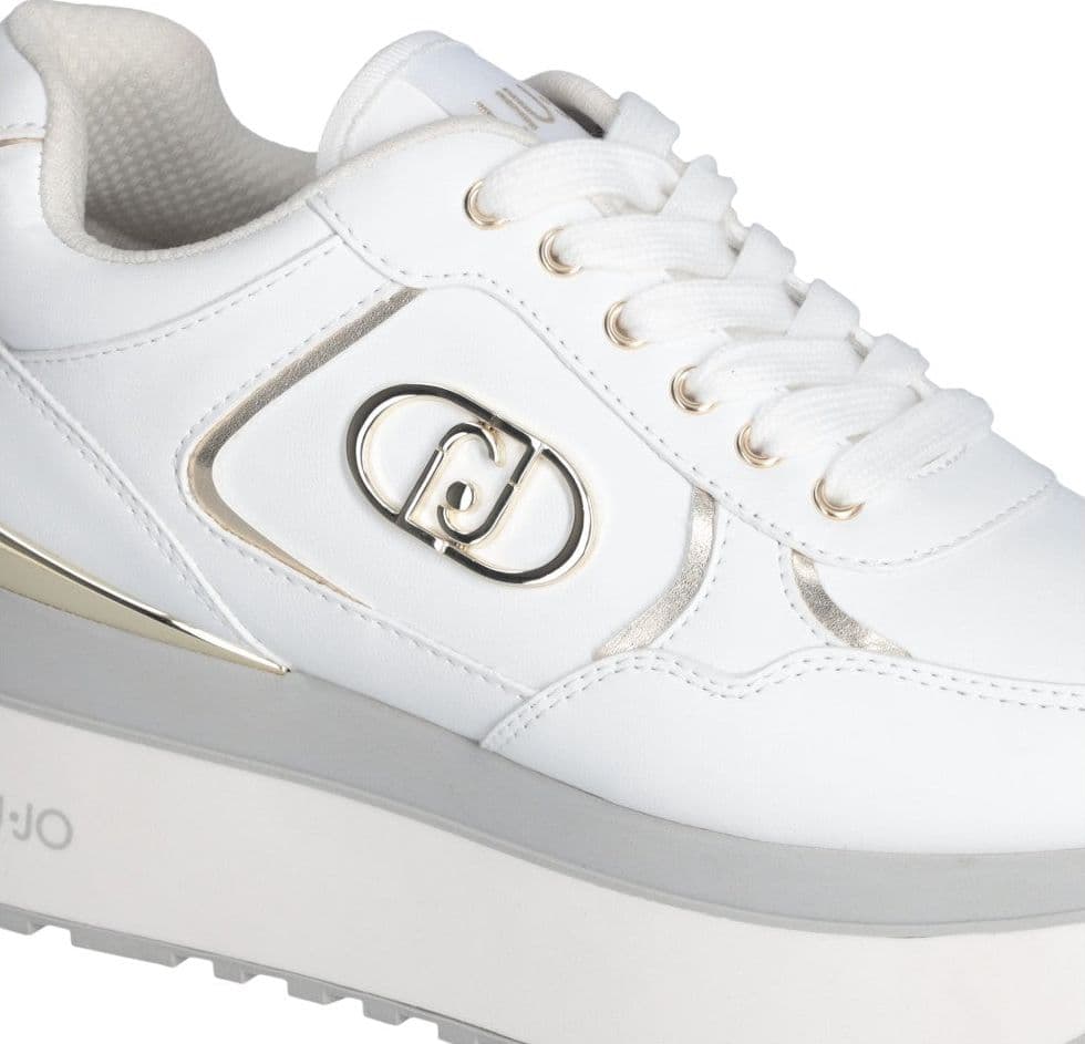 Liu Jo sneakers bianche super platform MAXI WONDER PLUS - 3