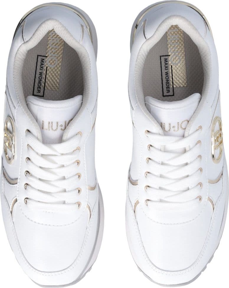 Liu Jo sneakers bianche super platform MAXI WONDER PLUS - 5
