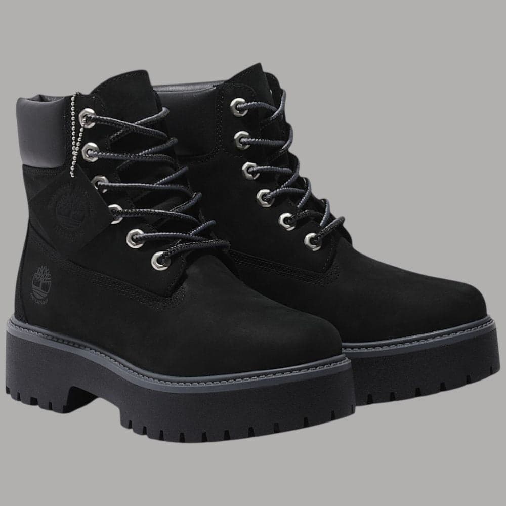 Timberland stivale donna impermeabile Plateau Stone Street 6-Inch pelle premium - 2