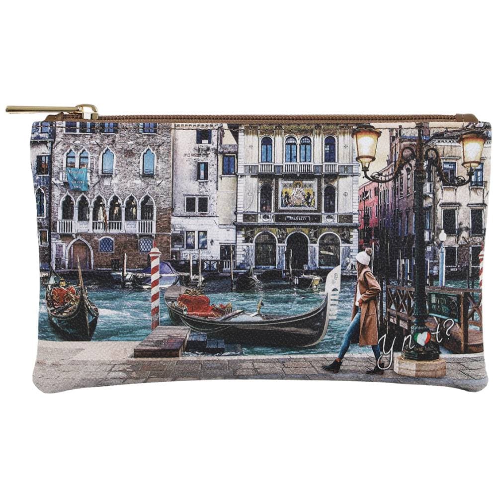 YNot Pochette Donna Zip Ecopelle Pelle Interno Foderato YES341F6 - 3