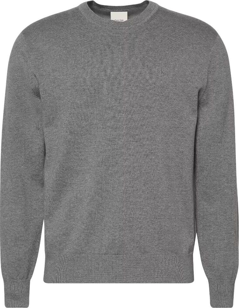Calvin Klein pullover grigio supima cotton LV040BM343P7E