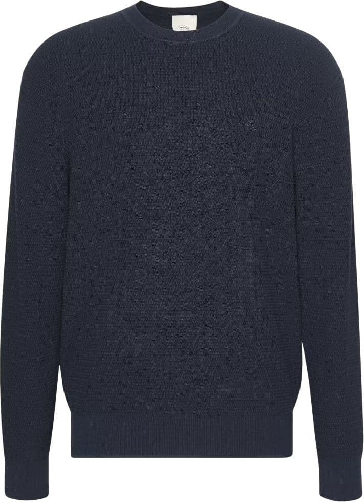 Calvin Klein maglione blu testurizzato LV04LB327GCEF