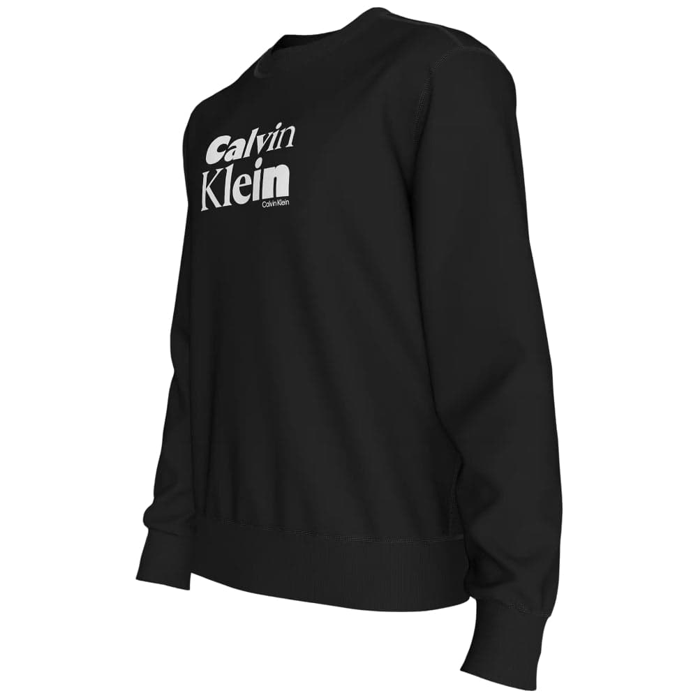 Calvin Klein felpa nera con stampa LV04LD242GUB1 - 2