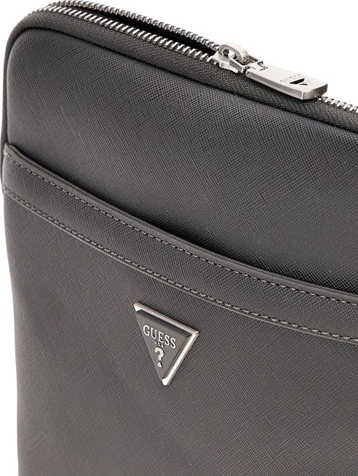 Guess tracolla antracite da uomo MILANO HMECSAP3123ATC - 3