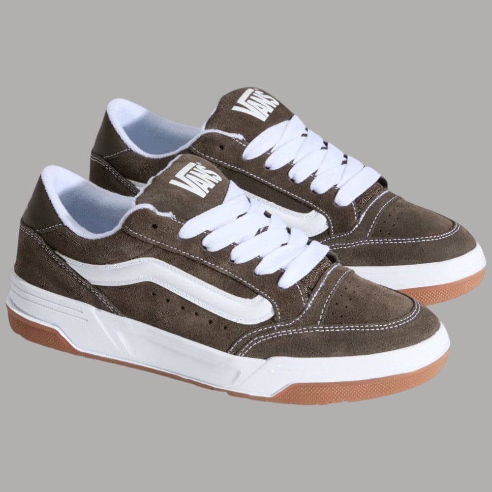 Vans Hylane Sneakers Pelle Scamosciata Suola Waffle Comfort Stile Y2K - 2