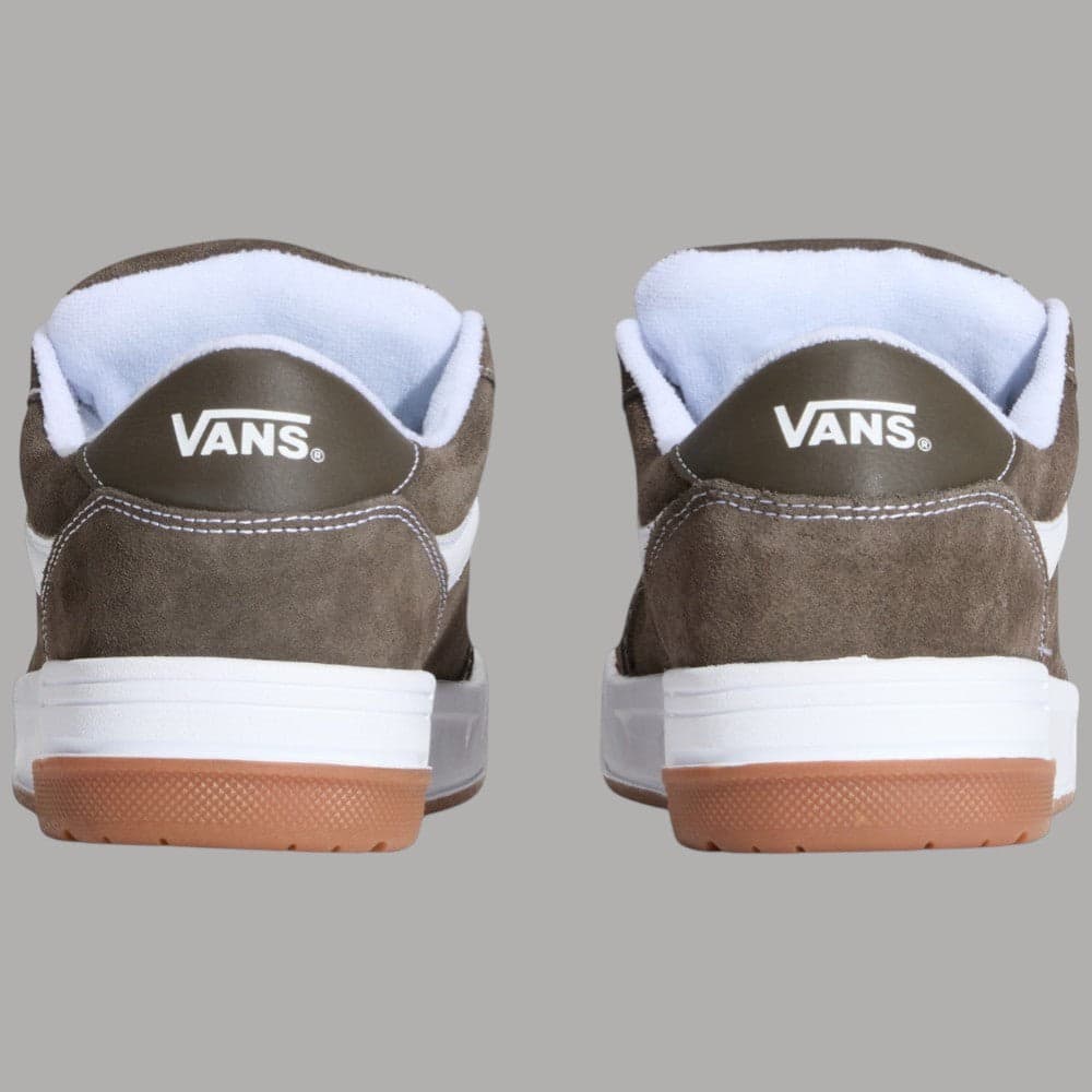 Vans Hylane Sneakers Pelle Scamosciata Suola Waffle Comfort Stile Y2K - 5