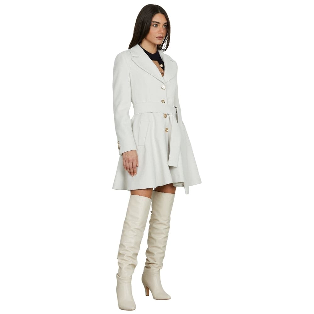 Relish cappotto bianco avorio PALMAST RDA2505550004 - 2