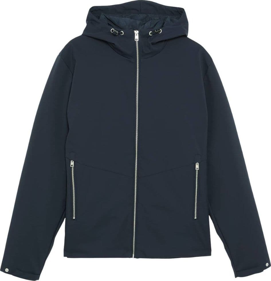 LyLe & Scott giacca softshell blu impermeabile JK2312V Z271 - 7