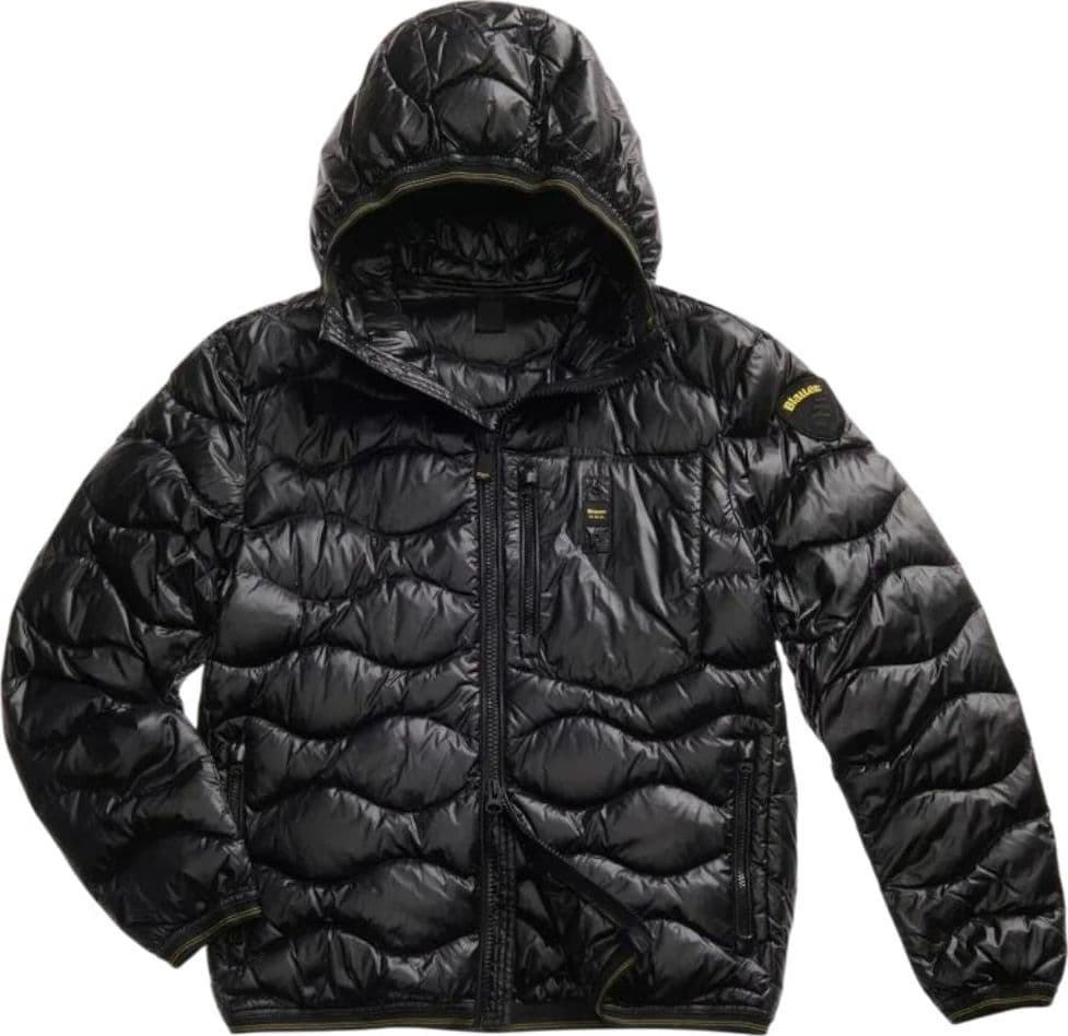 Baluer piumino nero in piuma Wave 25WBLUC02080 - 1