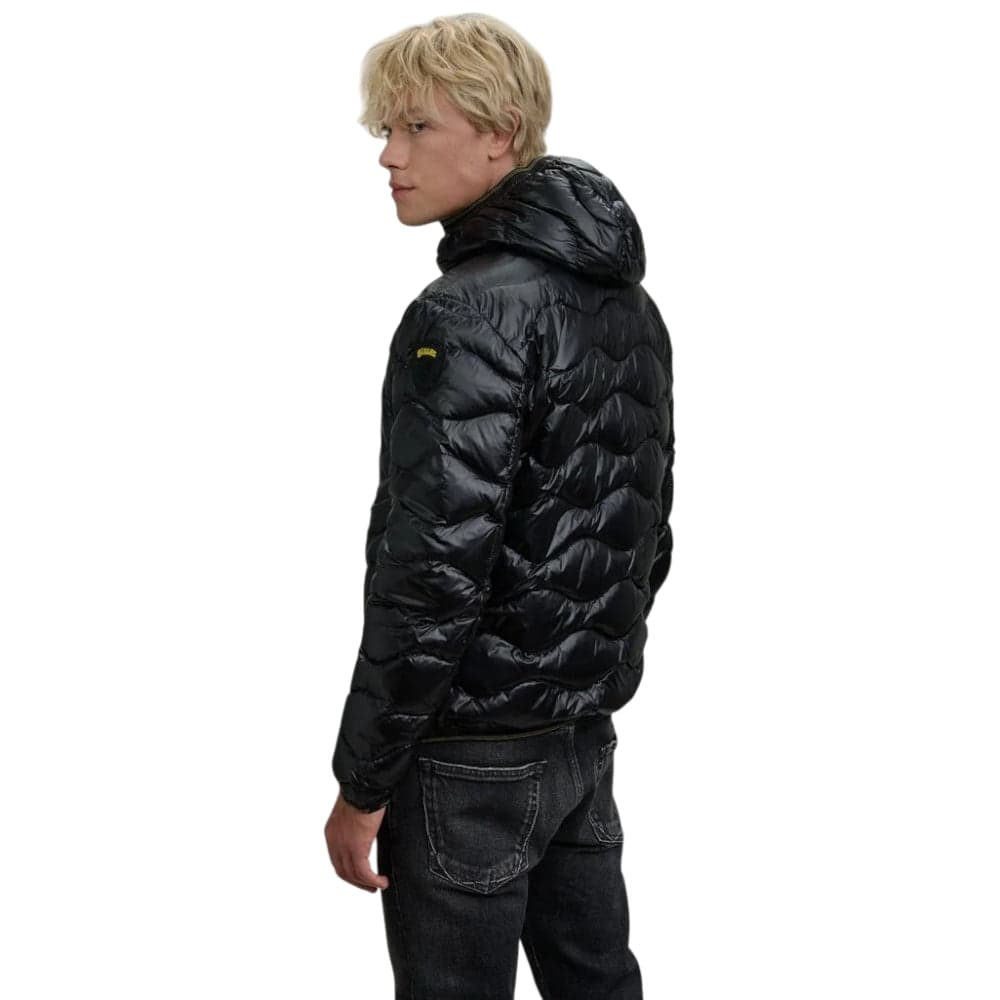 Baluer piumino nero in piuma Wave 25WBLUC02080 - 3