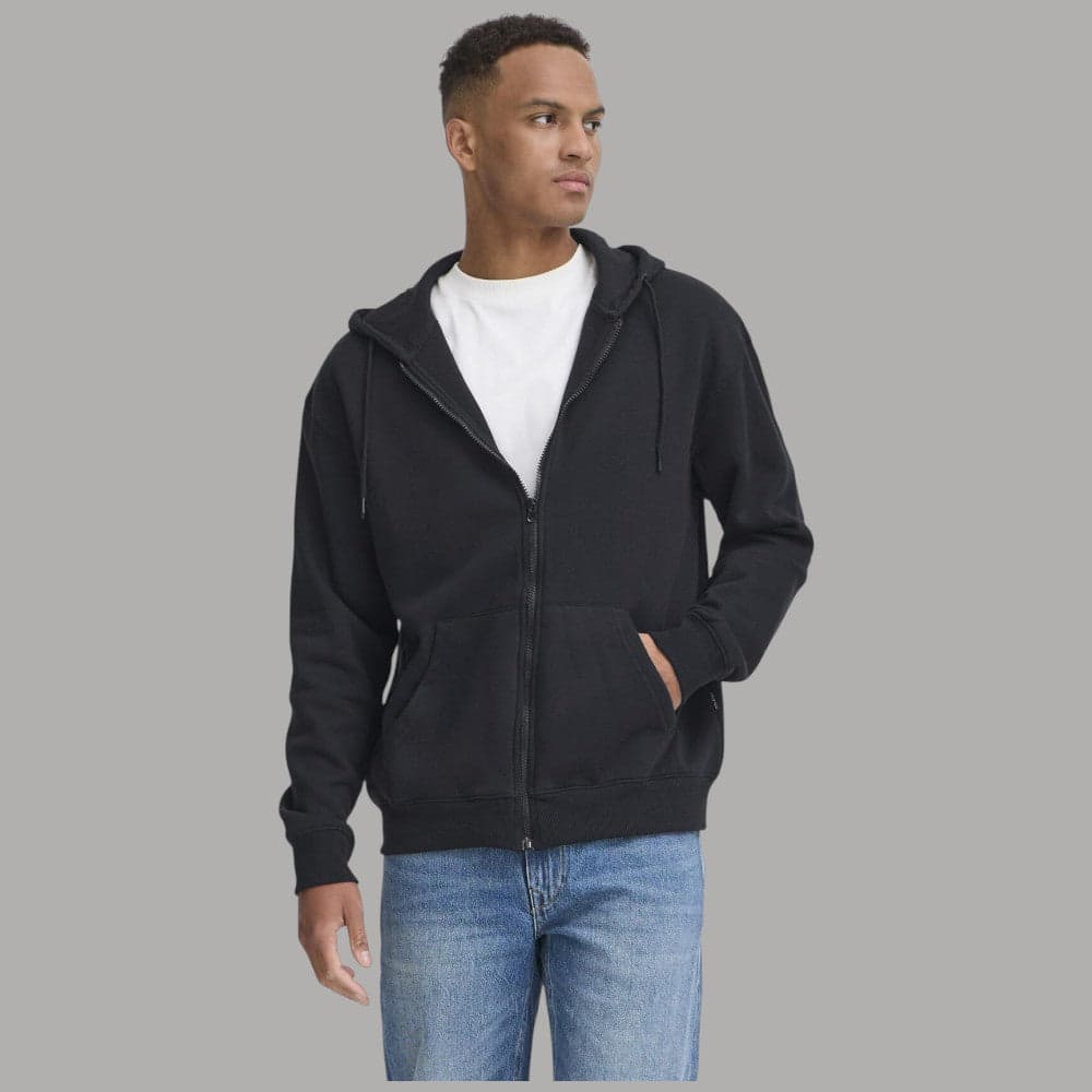 Blend felpa con zip e cappuccio dress blu JUSTE 20718483 - 9