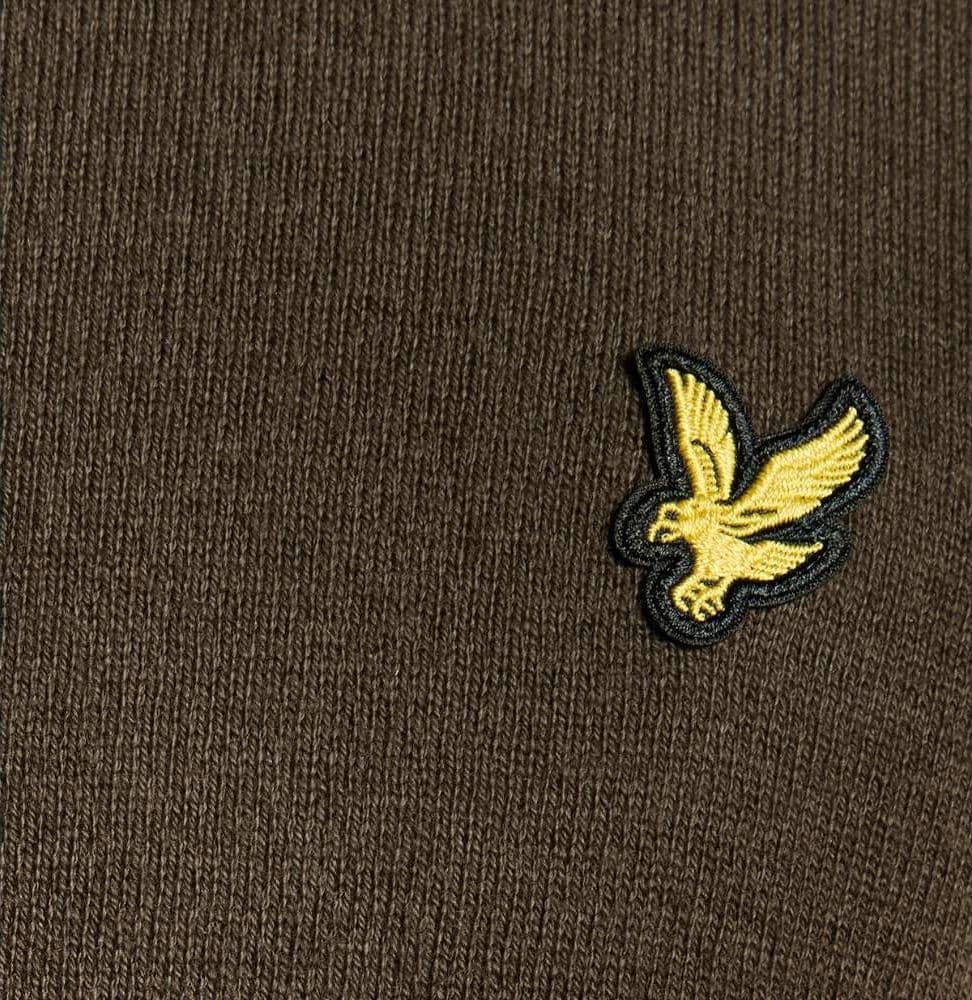 Lyle & Scott pullover merino cioccolata KN2110VC - 4