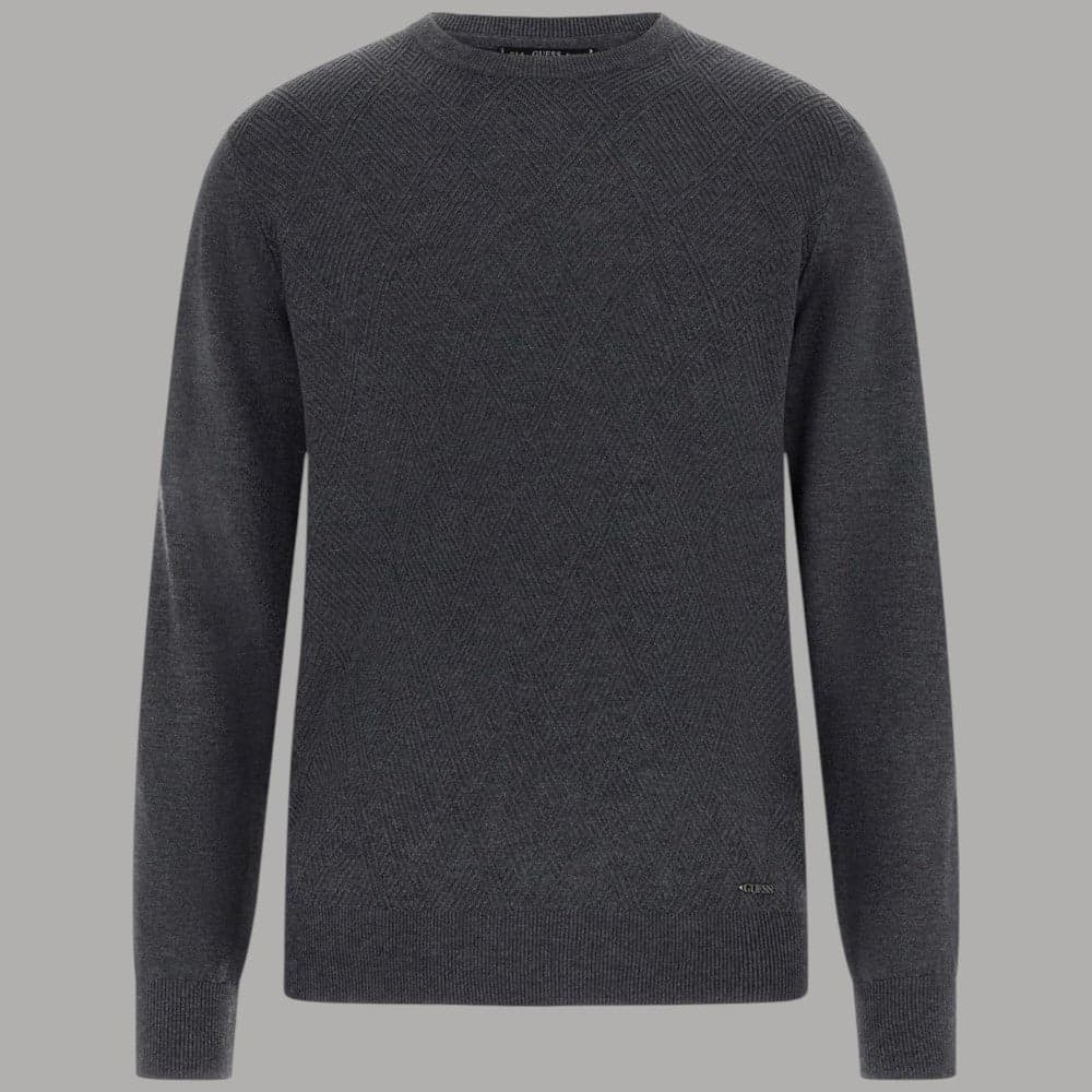 Guess maglione antracite JAMAAR M5BR08 Z0432 DWHT - 5