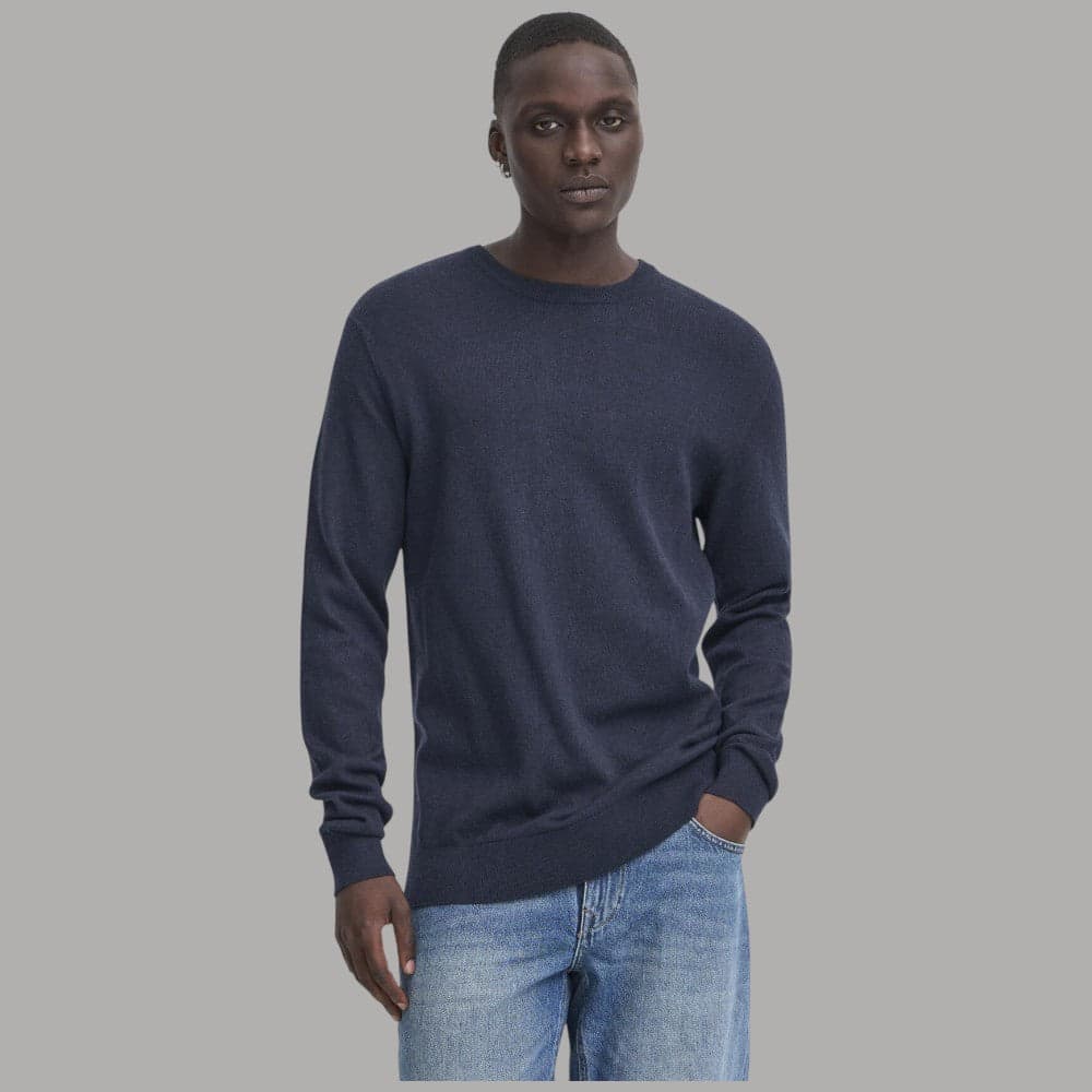 Blend pullover blu BAGGE  20718439 - 9