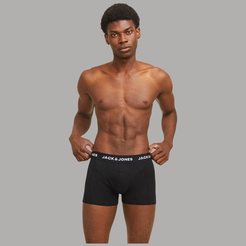 Jack & Jones boxer neri confezione da 3 art. Antonthony 12171944 - 5