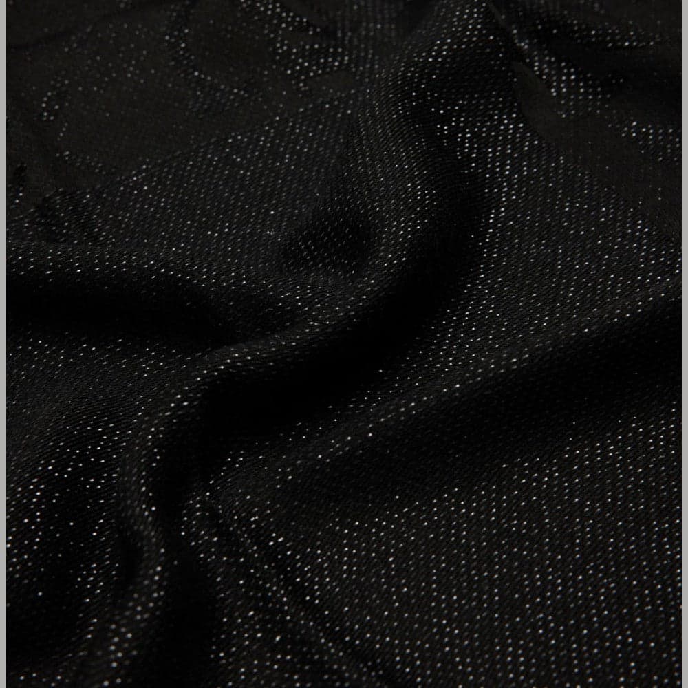 Guess sciarpa nera 80X180 logo 4G AW5378 POL03 BLA - 2