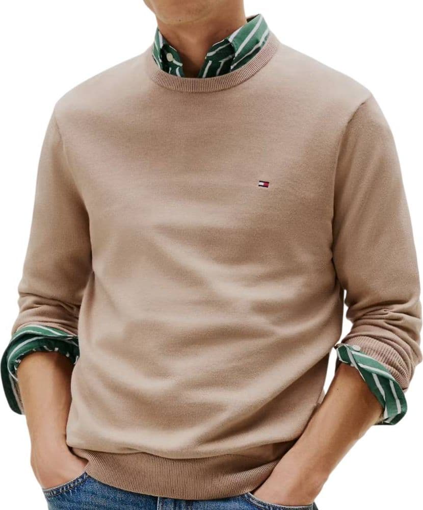 Tommy Hilfiger pullover taupe MW0MW39999AFE - 1