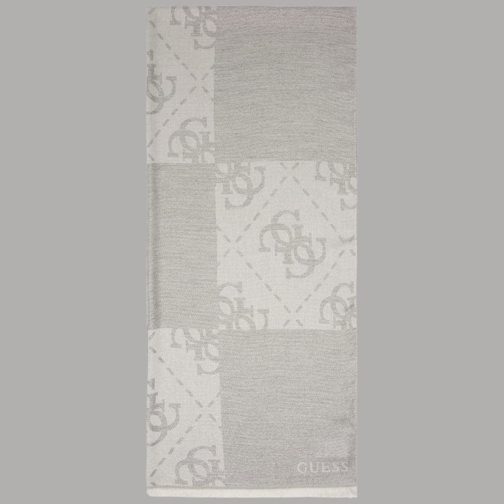 Guess sciarpa grigia 80X180 logo 4G AW5378 POL03 GRY - 4