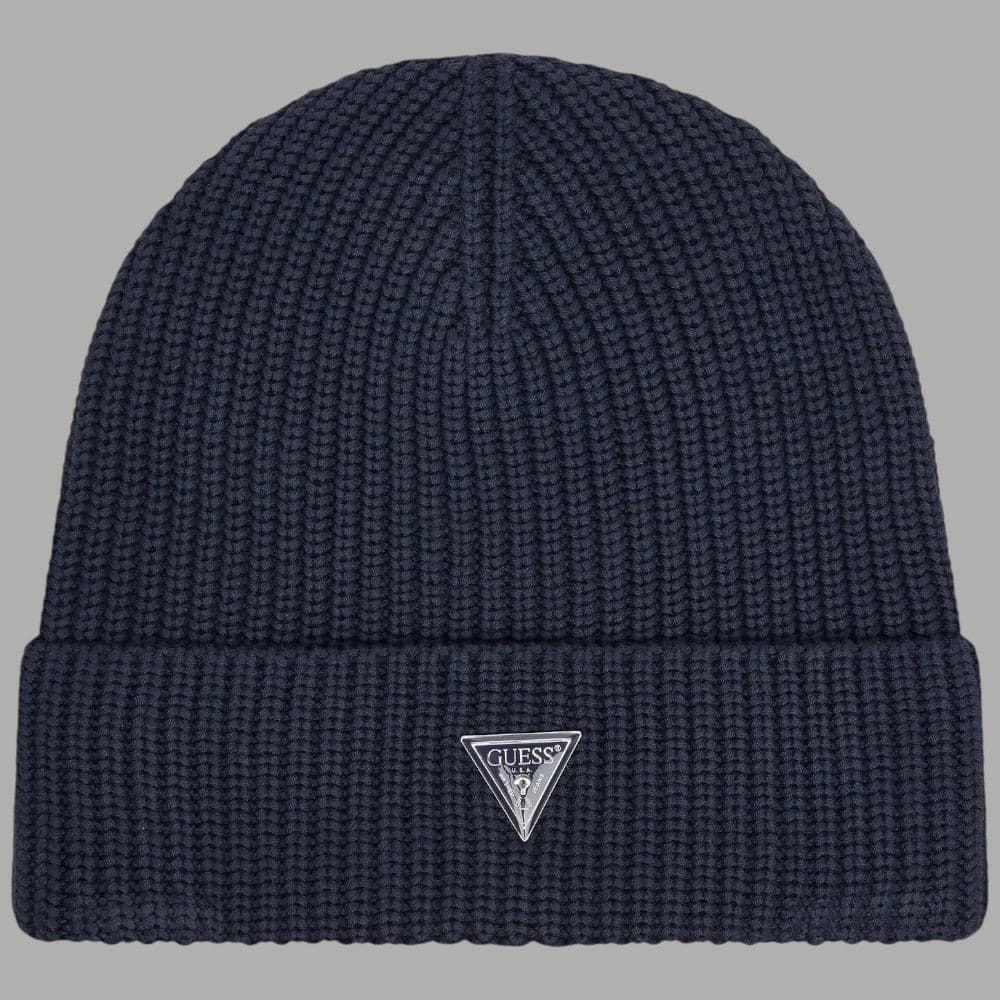 Guess berretto blu a coste M5YZ03 Z3FB1 G7V2 - 4