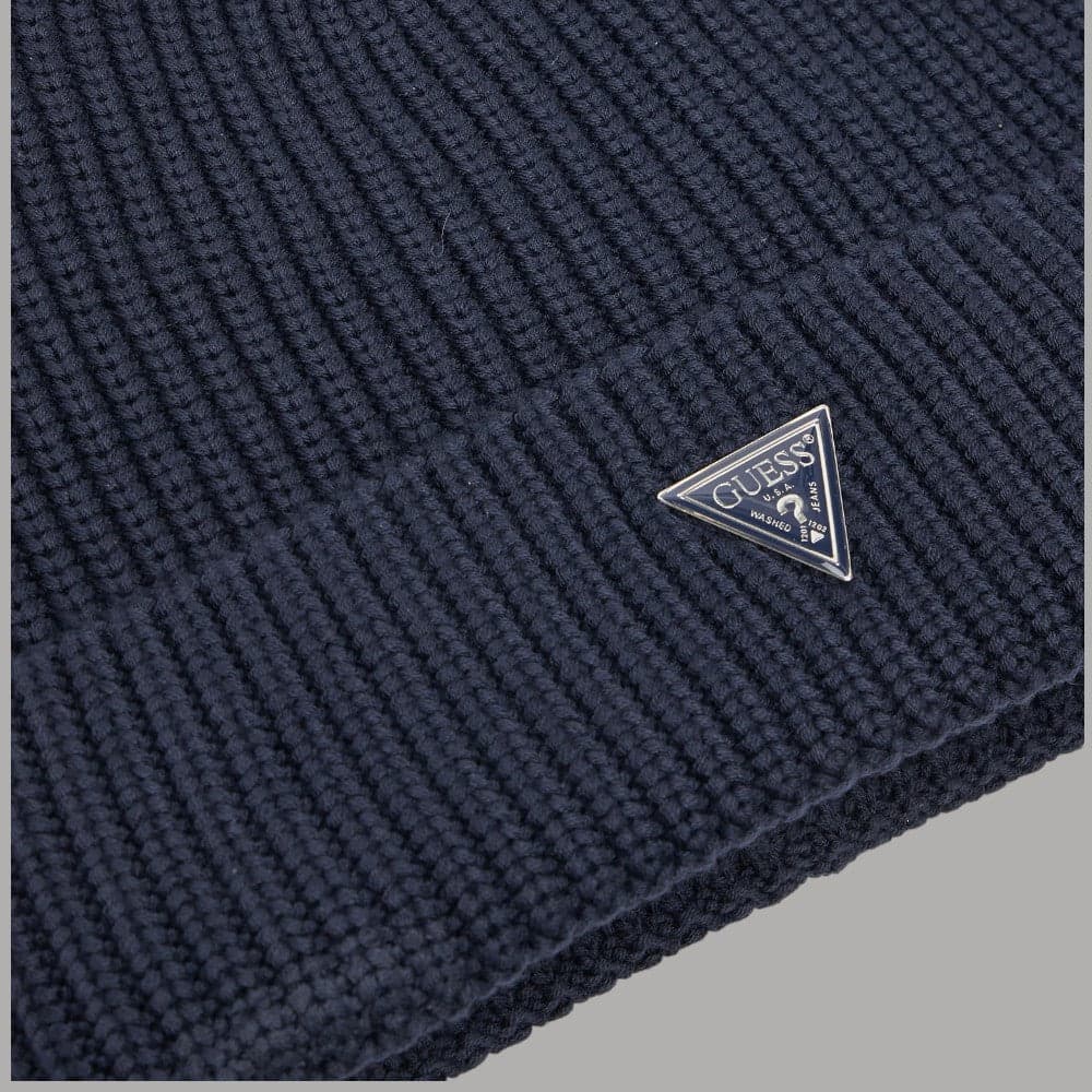 Guess berretto blu a coste M5YZ03 Z3FB1 G7V2 - 2