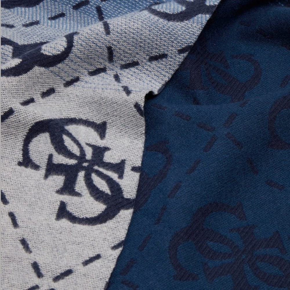Guess sciarpa blu degrade 40X180 AM9561 POL03 BLU - 2