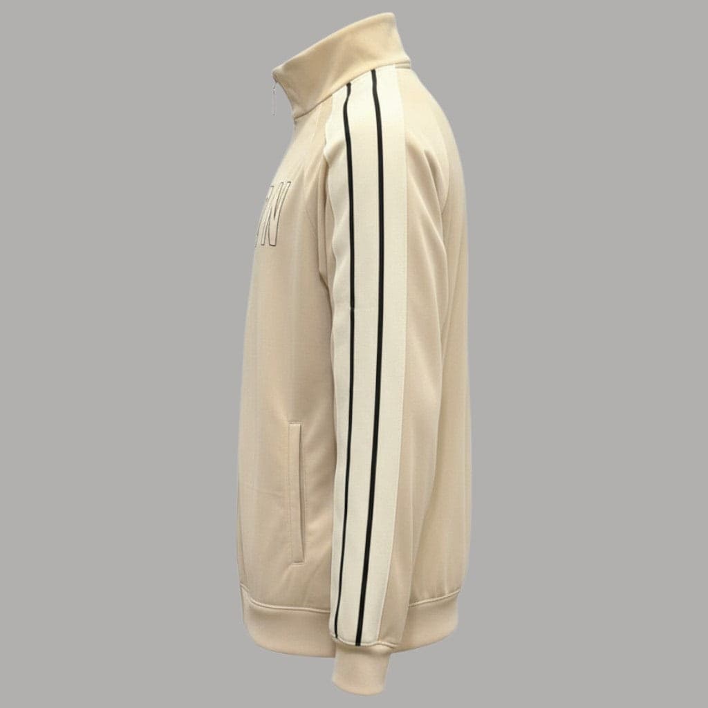 ICON felpa avorio con zip e bande laterali ICUF2W6F025 - 4