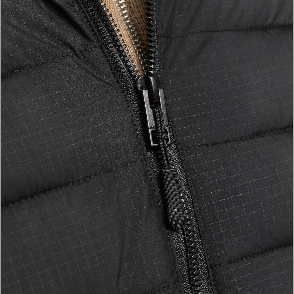 Giacca Uomo Nera Trapuntata 100gr con Cappuccio Jack & Jones - 6