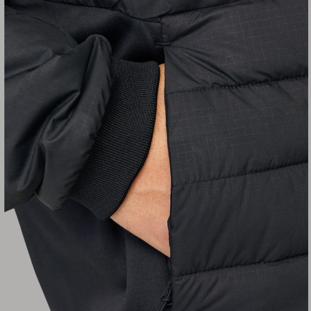 Giacca Uomo Nera Trapuntata 100gr con Cappuccio Jack & Jones - 7