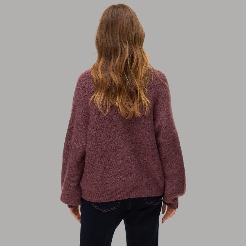 Vero Moda maglione prugna Kaia 10334928 - 5